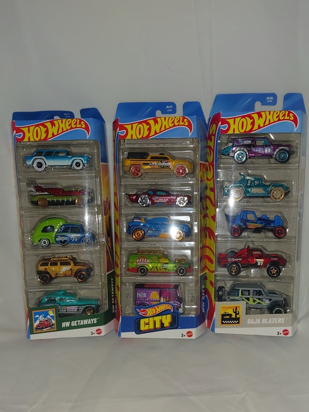 5 Pack Hotwheels Total Of 15 Hotwheels Budle Of 3